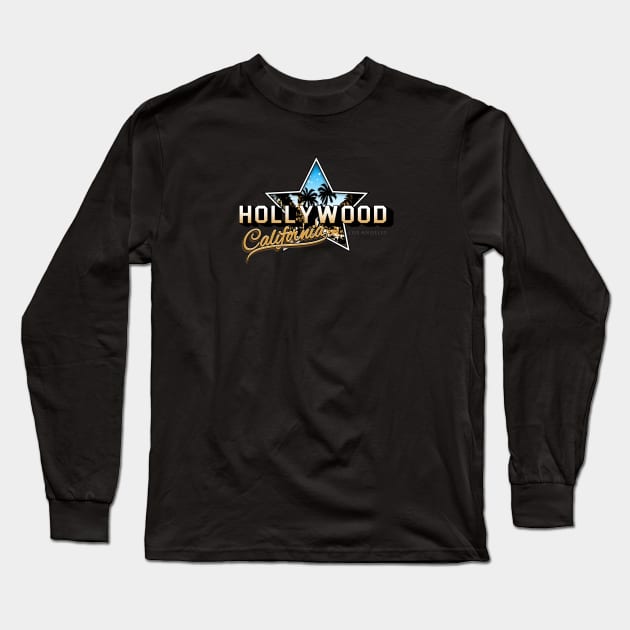 Hollywood Long Sleeve T-Shirt by TambuStore